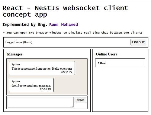 Eng. Rami Mohamed, Senior Software Engineer, Full Stack Developer Project Image